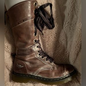 Dr. Martens Triumph Lace up Fold Over Boots